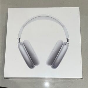 Brand New Apple AirMax Silver Over-Ear Headphones